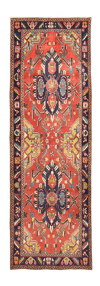 Tappeto corsia Tappeto Persero - Tabriz - 354 x 117 cm - multicolore