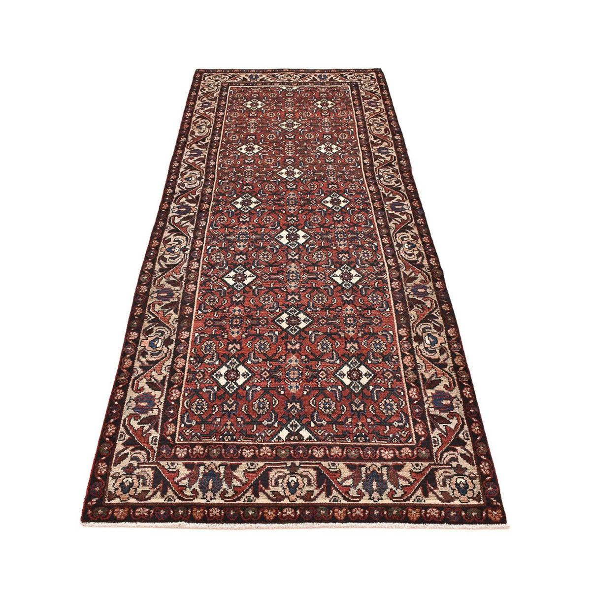 Tappeto corsia Tappeto Persero - Nomade - 307 x 111 cm - ruggine