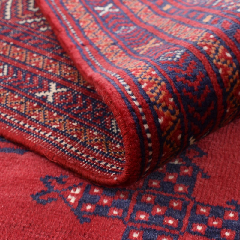 Tappeto Turkaman - 339 x 255 cm - rosso