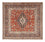 Tappeto Persero - Keshan - 253 x 225 cm - rosso