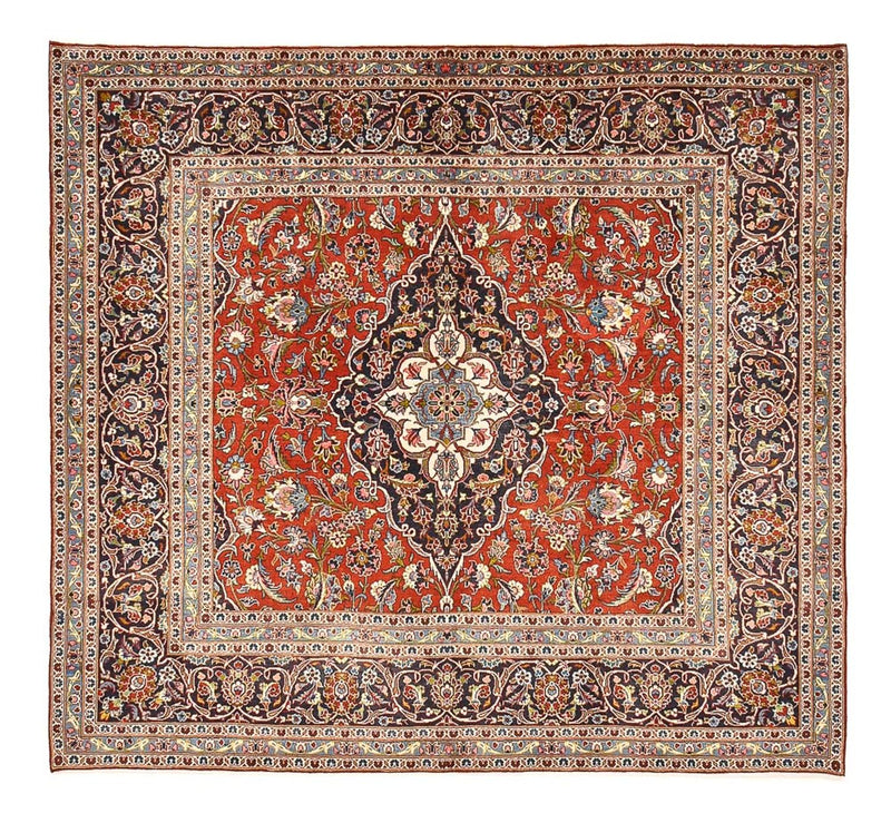 Tappeto Persero - Keshan - 253 x 225 cm - rosso