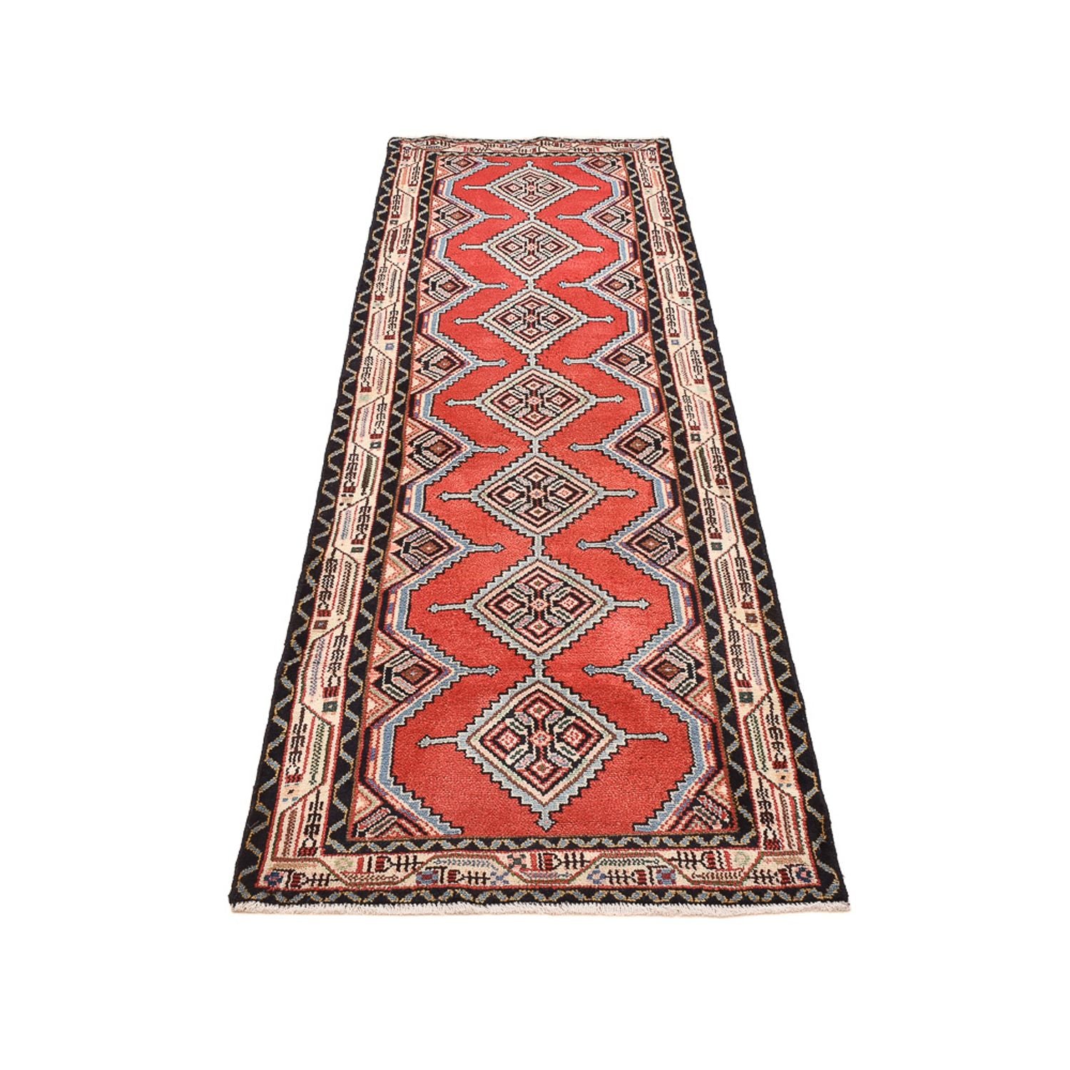 Tappeto corsia Tappeto Persero - Nomade - 243 x 73 cm - rosso