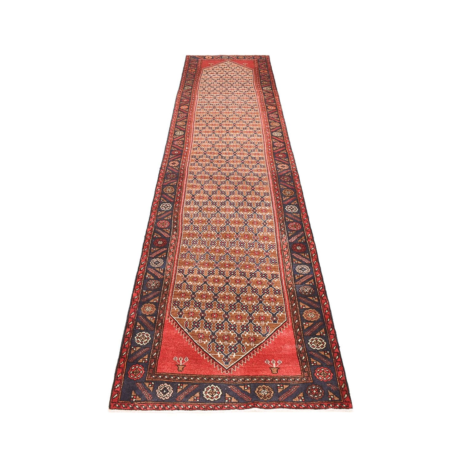 Tappeto corsia Tappeto Persero - Nomade - 393 x 90 cm - rosso chiaro