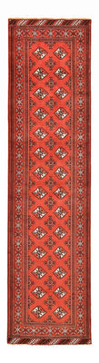 Tappeto corsia Tappeto Turkaman - 376 x 98 cm - rosso