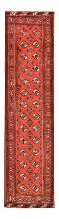 Tappeto corsia Tappeto Turkaman - 376 x 98 cm - rosso