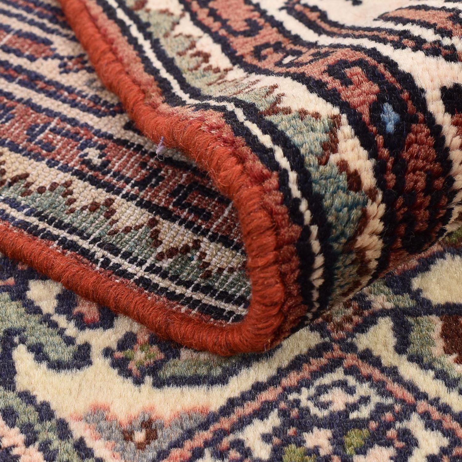 Tappeto corsia Tappeto Persero - Nomade - 205 x 79 cm - rosso chiaro