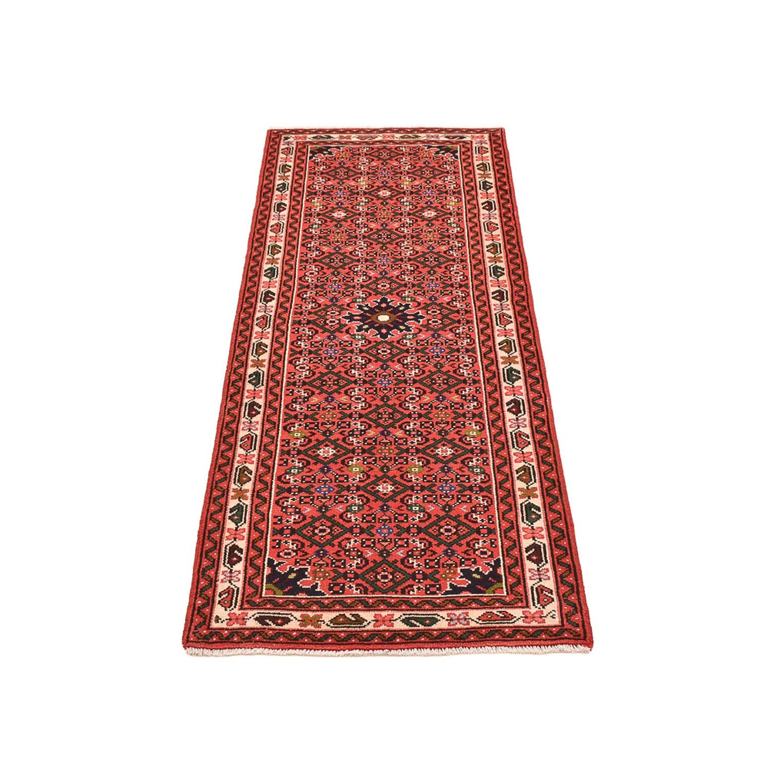 Tappeto corsia Tappeto Persero - Nomade - 196 x 68 cm - rosso chiaro
