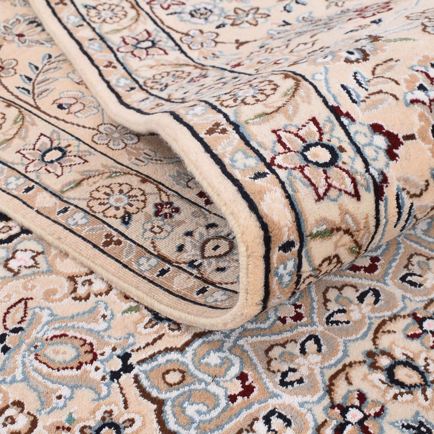 Tappeto Persero - Nain - Reale - 356 x 251 cm - blu scuro