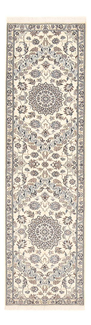 Tappeto corsia Tappeto Persero - Nain - Reale - 303 x 86 cm - bianco
