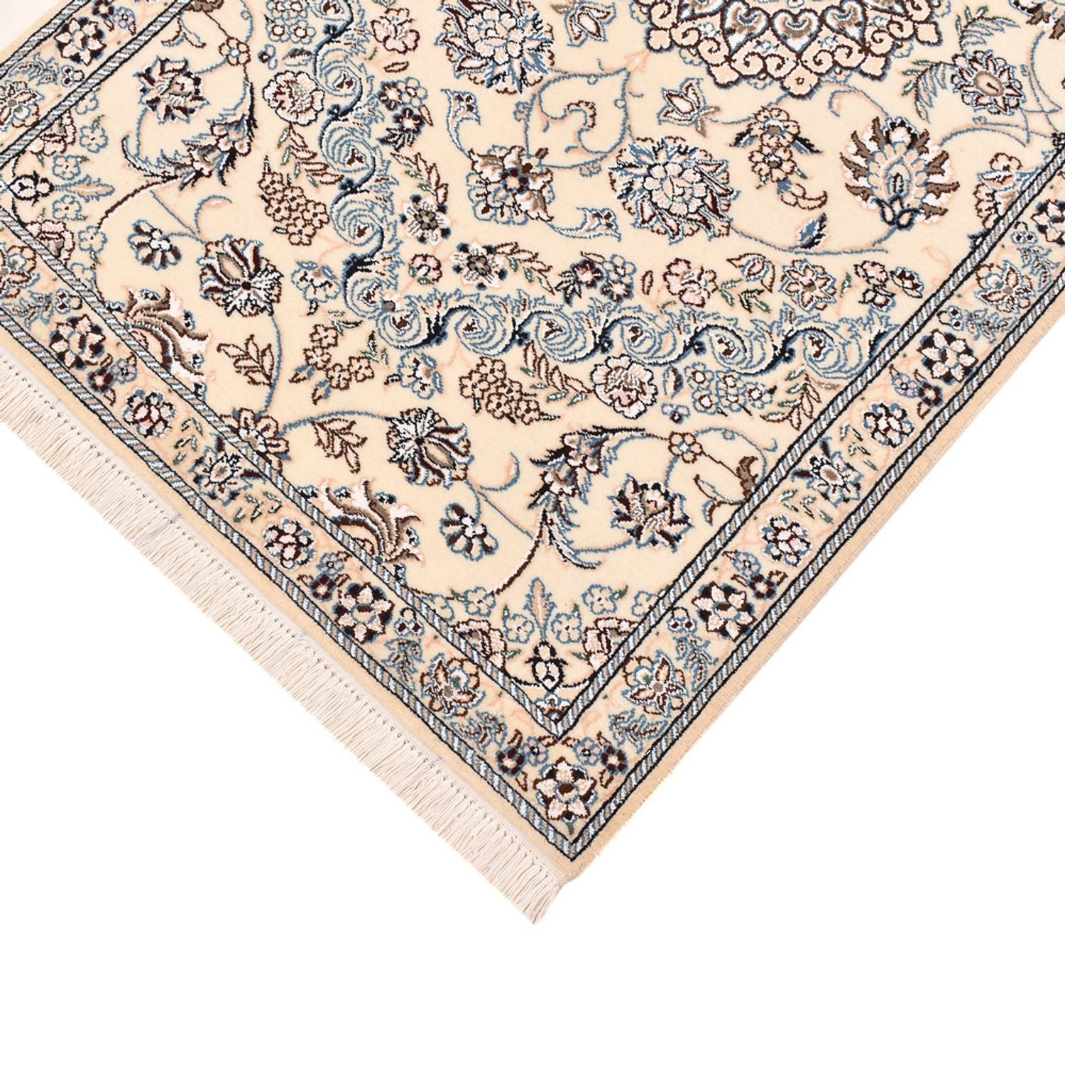 Tappeto corsia Tappeto Persero - Nain - Reale - 303 x 86 cm - bianco