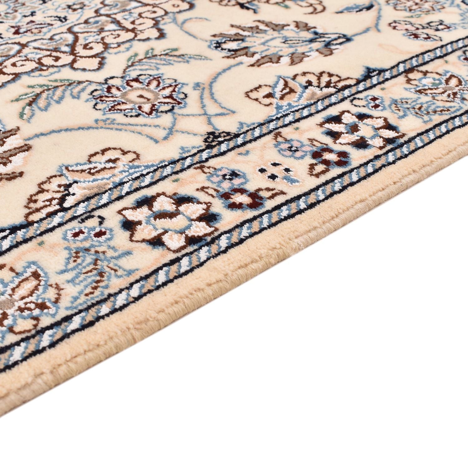 Tappeto corsia Tappeto Persero - Nain - Reale - 303 x 86 cm - bianco