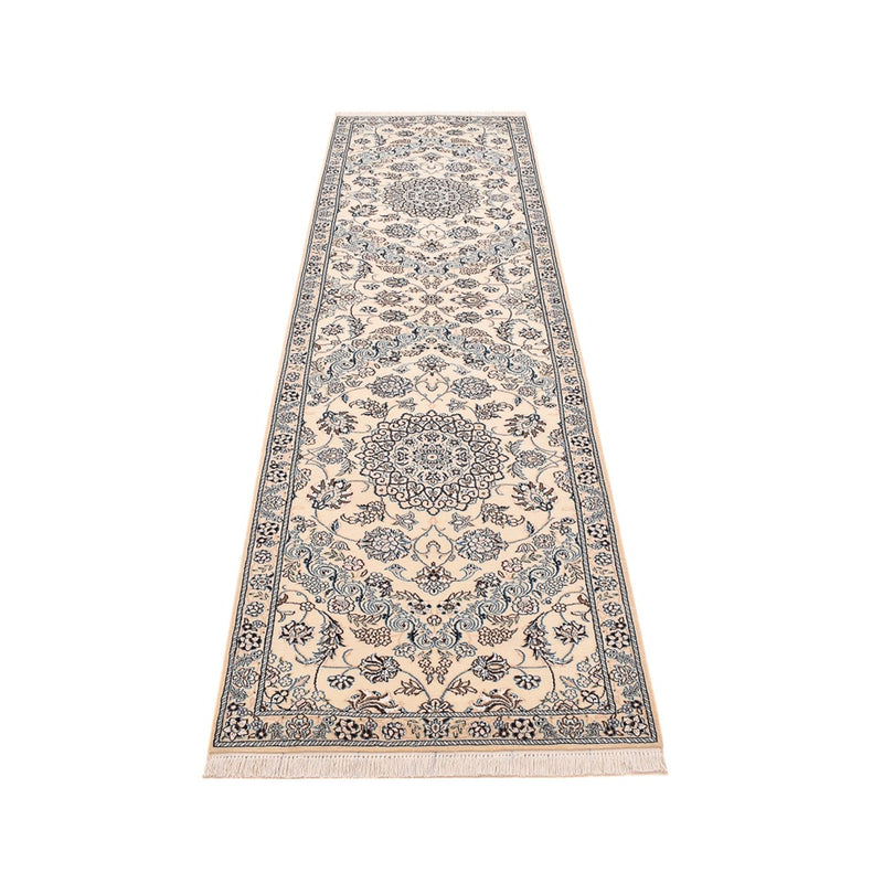 Tappeto corsia Tappeto Persero - Nain - Reale - 303 x 86 cm - bianco