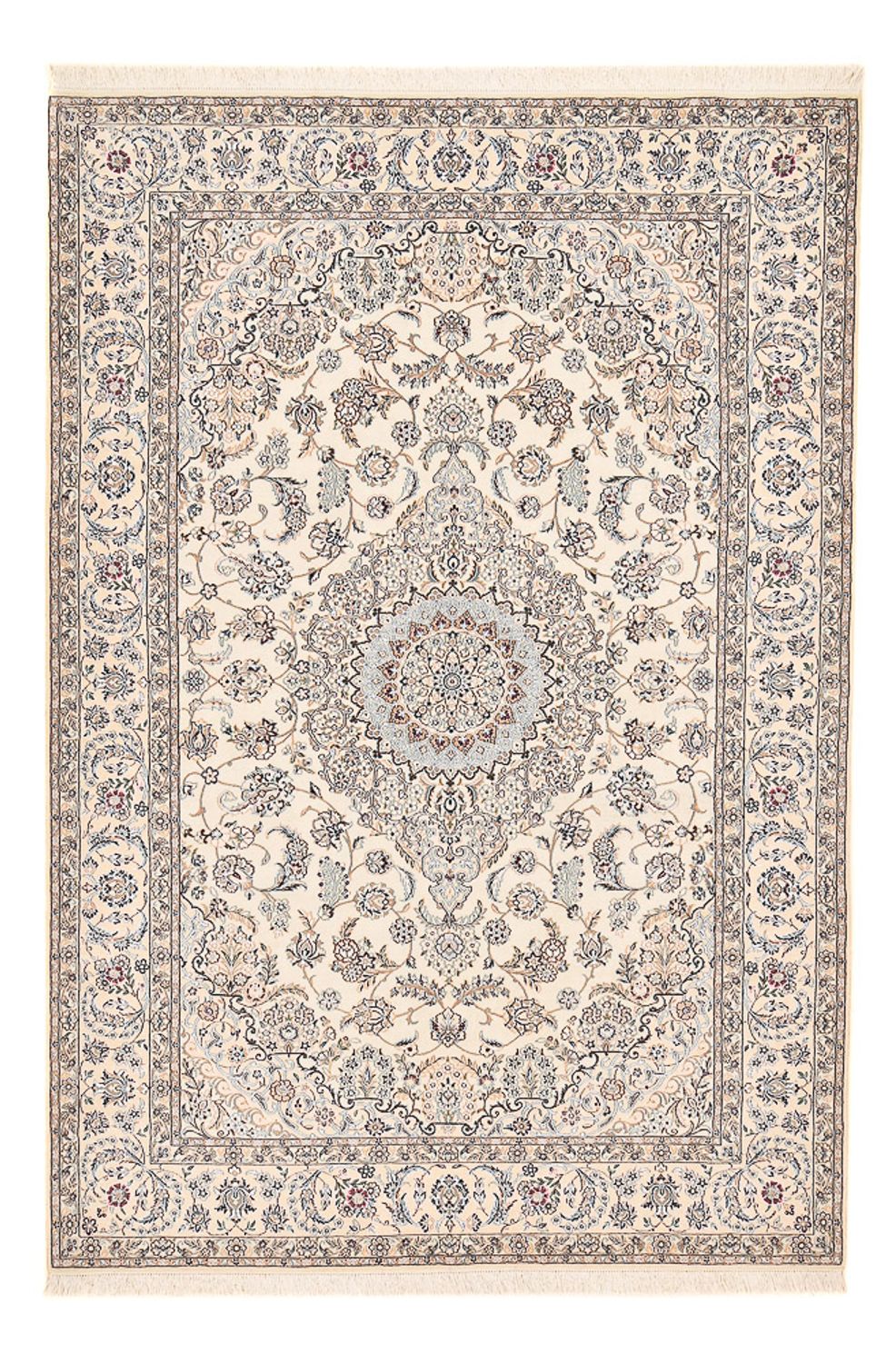 Tappeto Persero - Nain - Reale - 310 x 213 cm - bianco