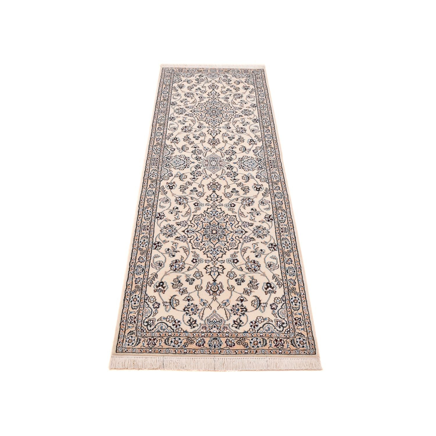 Tappeto corsia Tappeto Persero - Nain - Reale - 225 x 70 cm - bianco