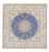 Tappeto Persero - Nain - Premio quadrato  - 246 x 253 cm - blu
