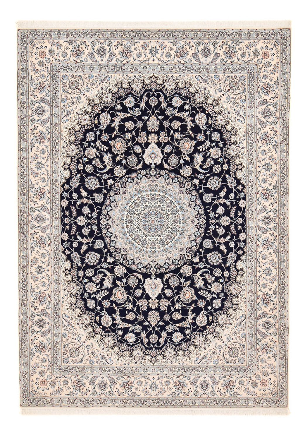Tappeto Persero - Nain - Premio - 358 x 259 cm - blu scuro
