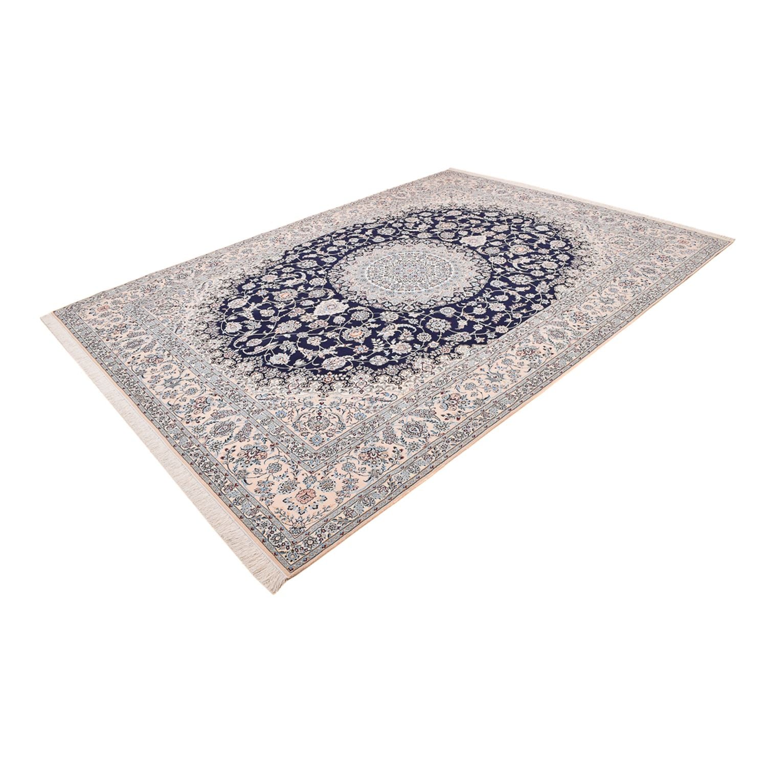Tappeto Persero - Nain - Premio - 358 x 259 cm - blu scuro