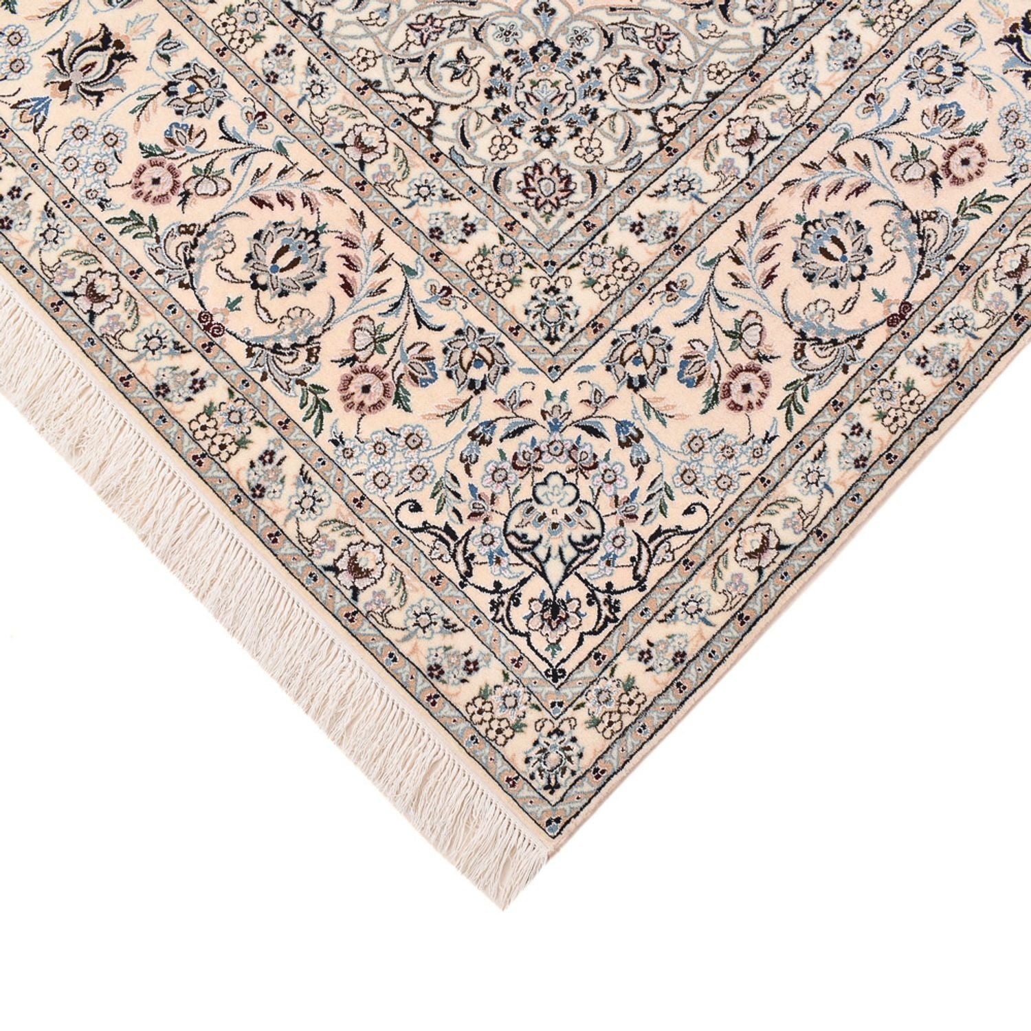 Tappeto Persero - Nain - Premio - 317 x 212 cm - blu scuro