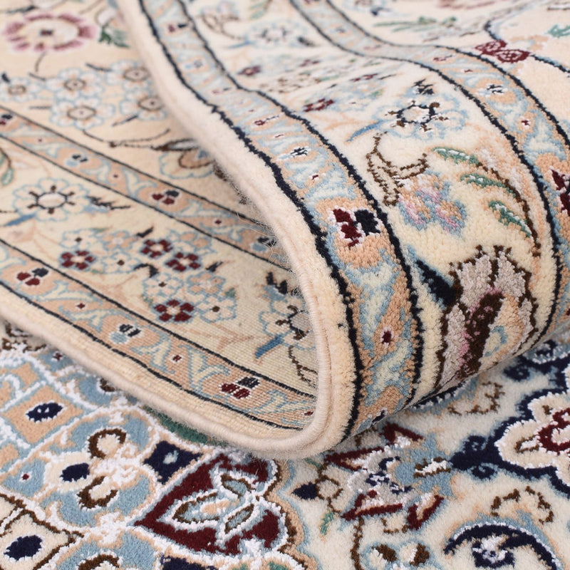 Tappeto Persero - Nain - Premio - 317 x 212 cm - blu scuro