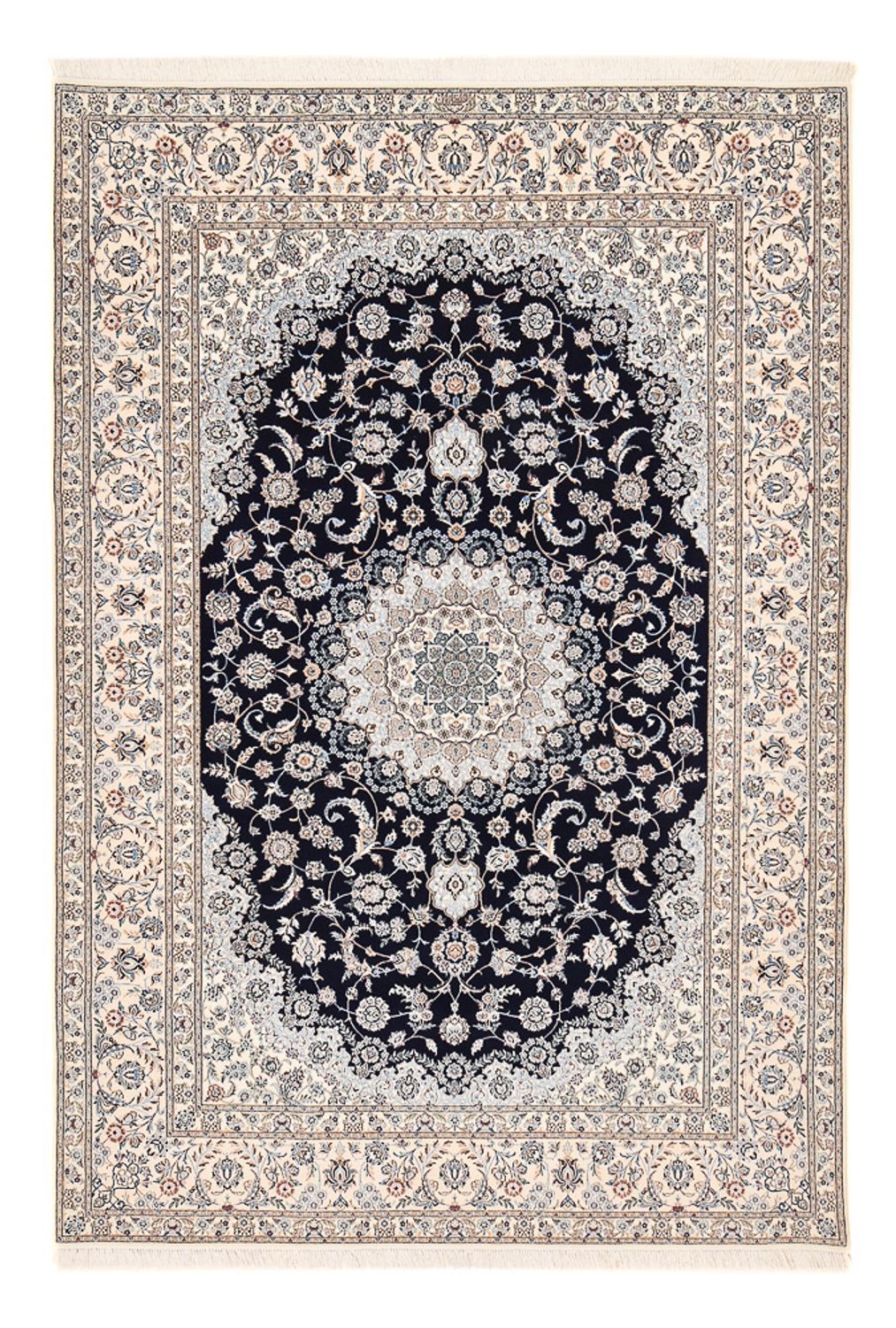 Tappeto Persero - Nain - Premio - 306 x 210 cm - blu scuro
