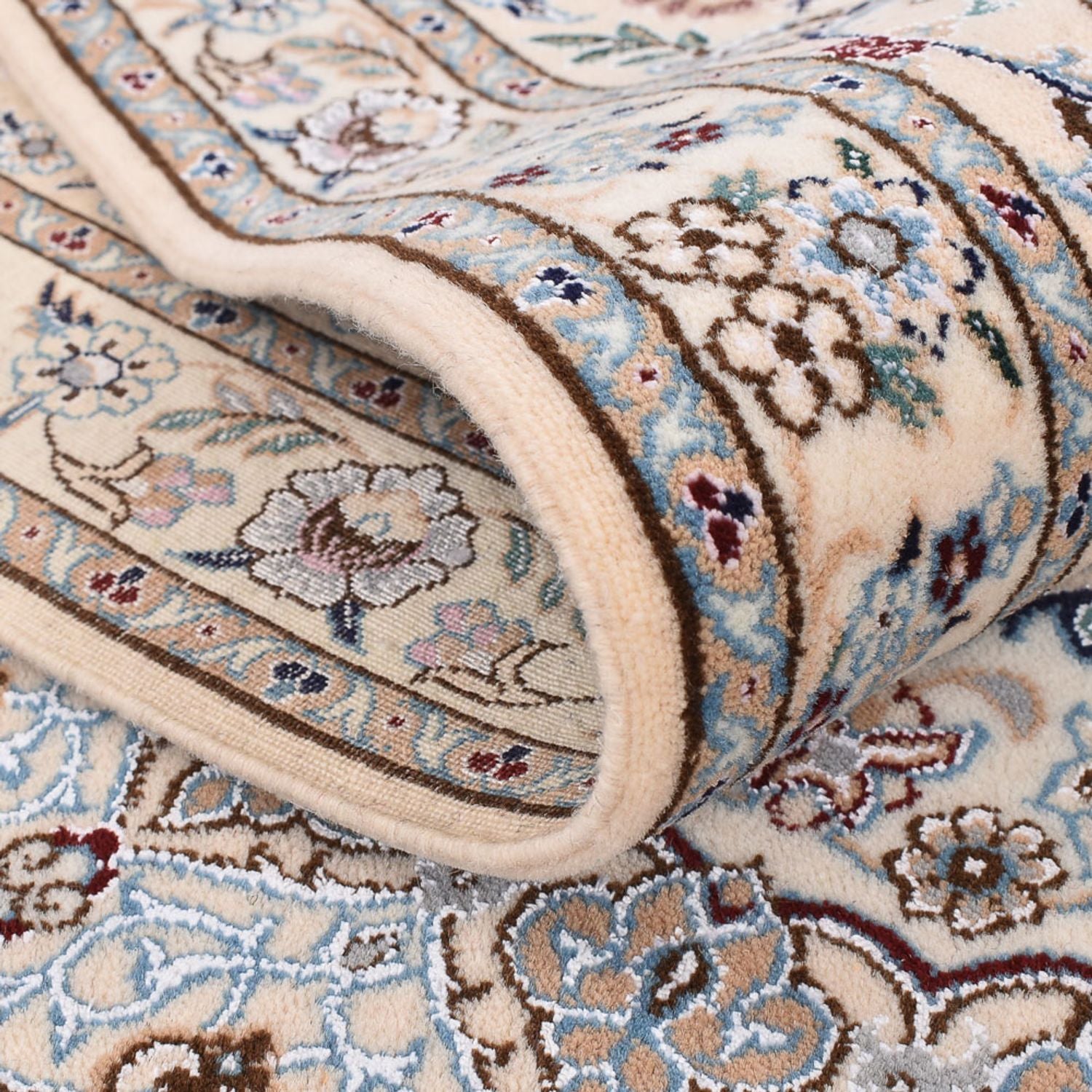 Tappeto Persero - Nain - Premio - 306 x 210 cm - blu scuro
