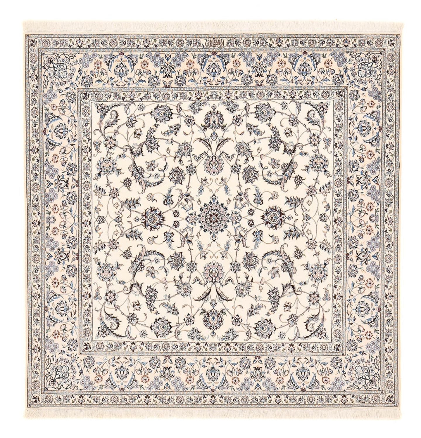 Tappeto Persero - Nain - Premio quadrato  - 212 x 212 cm - bianco