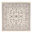 Tappeto Persero - Nain - Premio quadrato  - 212 x 212 cm - bianco