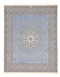 Tappeto Persero - Nain - Premio - 314 x 253 cm - blu chiaro