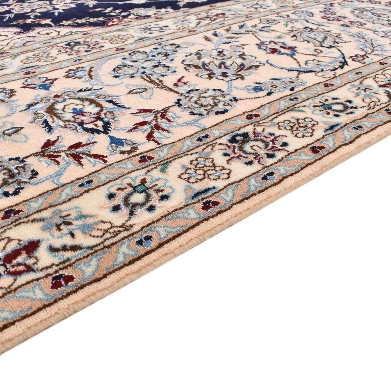 Tappeto Persero - Nain - Premio - 362 x 255 cm - blu scuro
