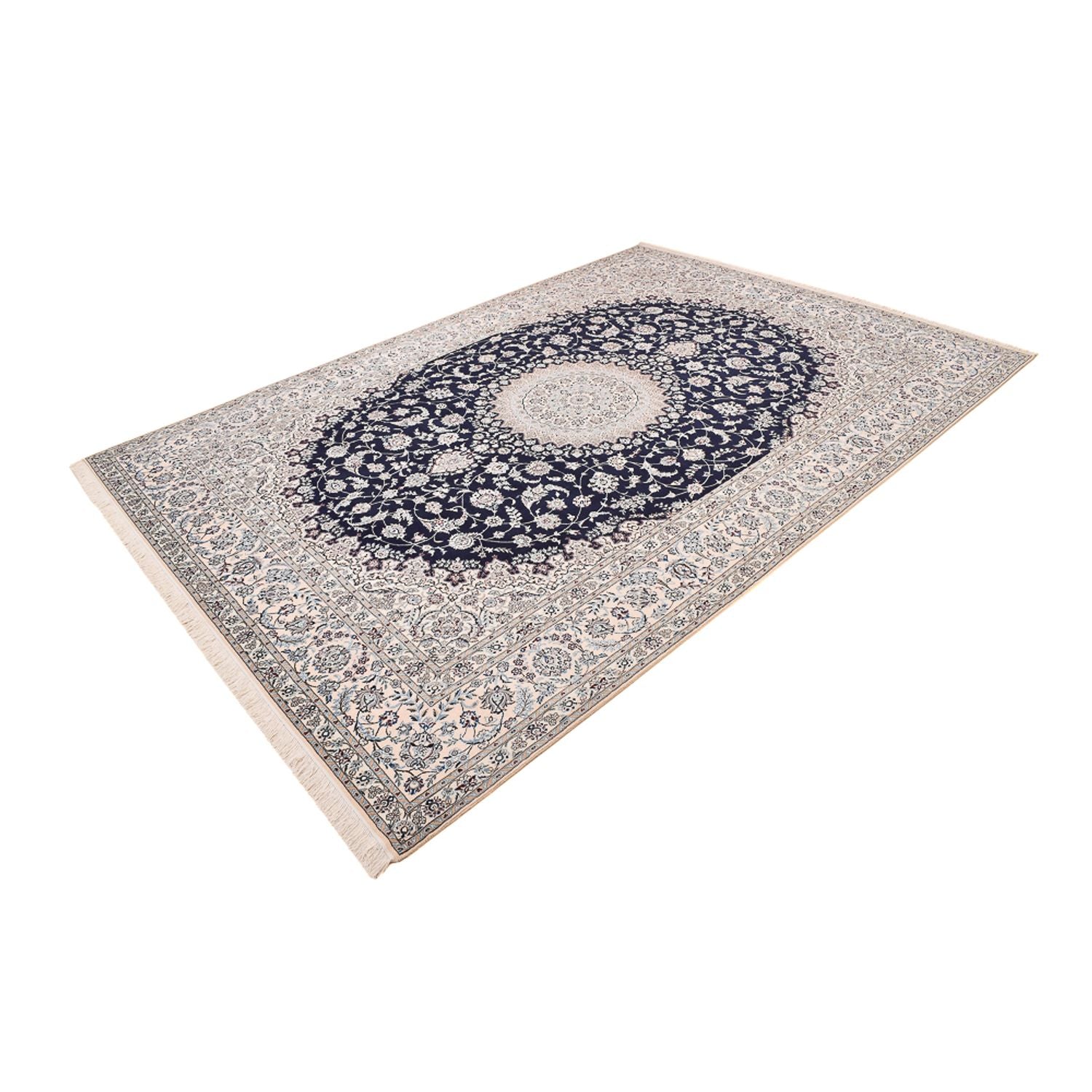 Tappeto Persero - Nain - Premio - 362 x 255 cm - blu scuro