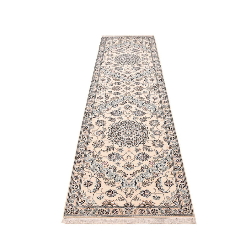 Tappeto corsia Tappeto Persero - Nain - Reale - 330 x 90 cm - bianco