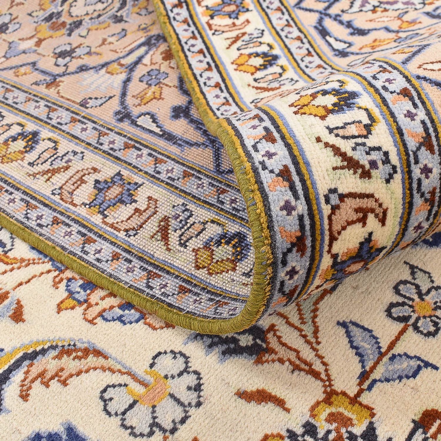 Tappeto Persero - Keshan - 382 x 275 cm - beige chiaro