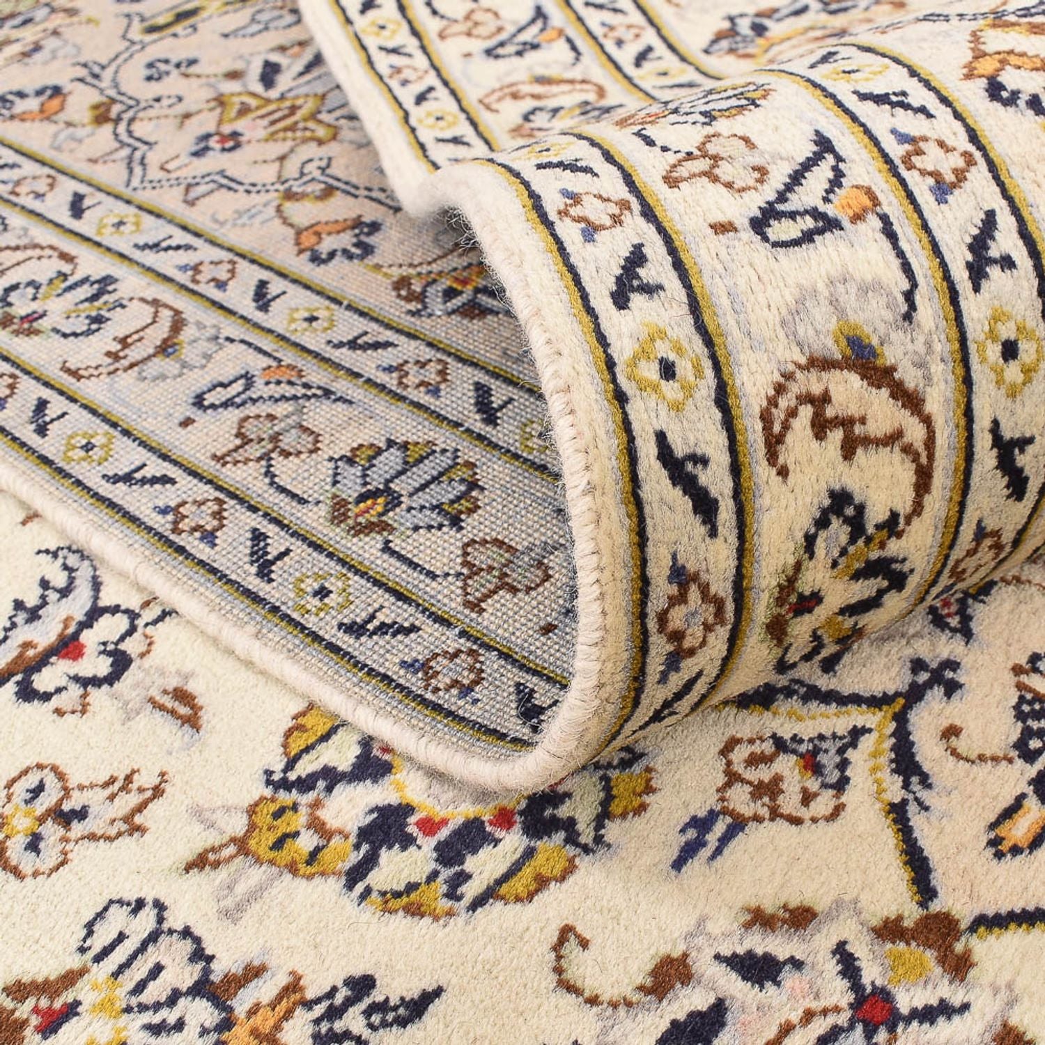 Tappeto Persero - Keshan - 355 x 245 cm - beige chiaro