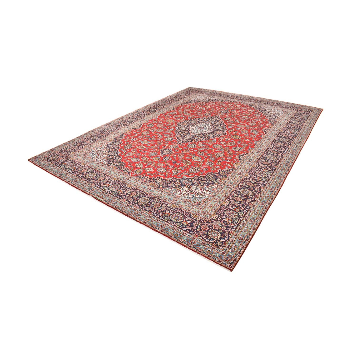 Tappeto Persero - Keshan - 403 x 294 cm - rosso