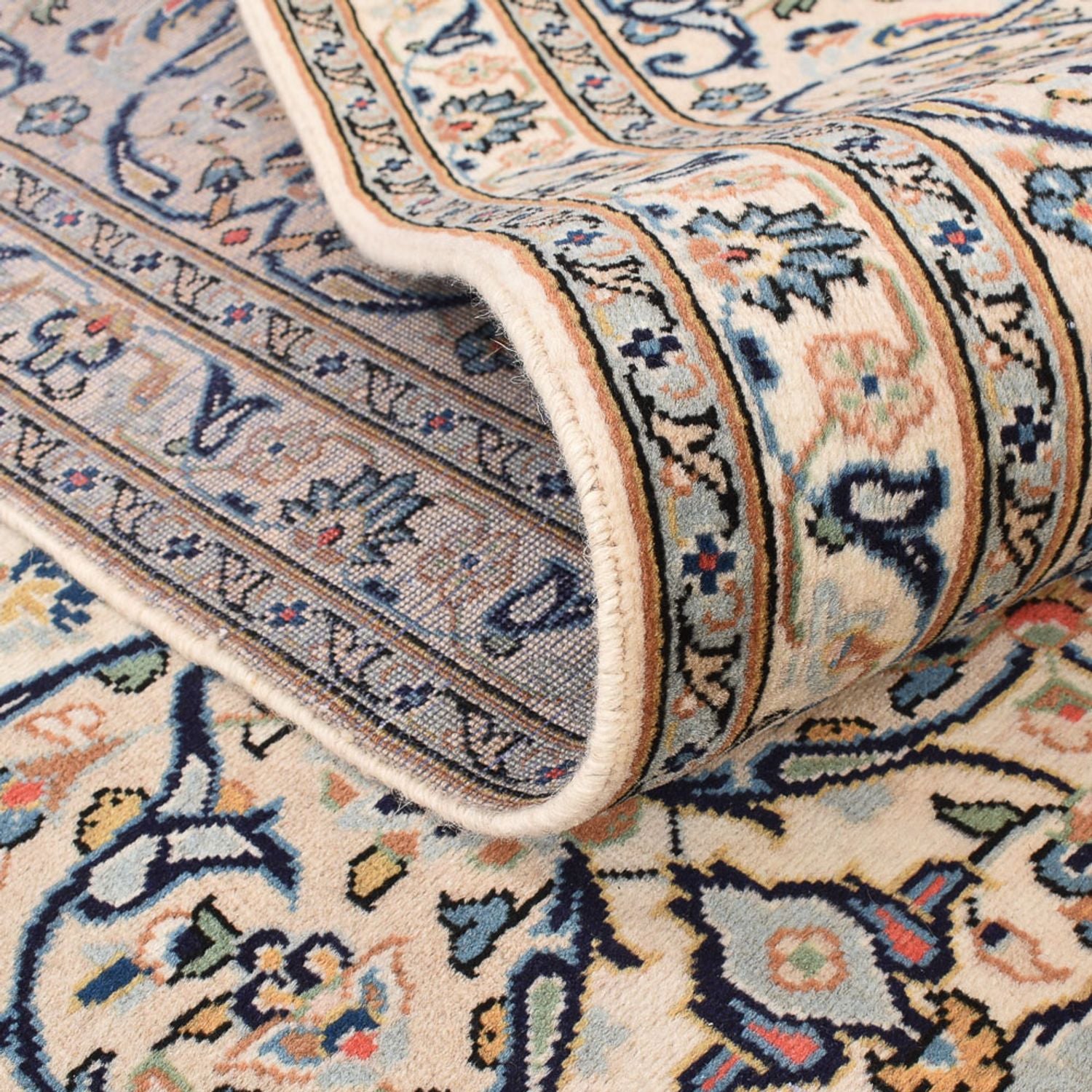 Tappeto Persero - Keshan - 361 x 249 cm - beige scuro