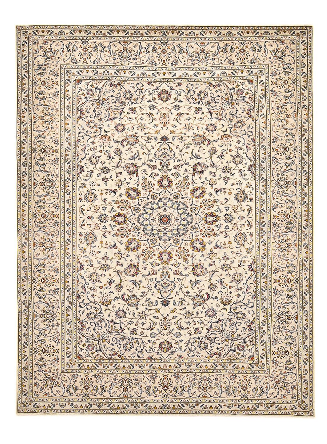 Tappeto Persero - Keshan - 342 x 245 cm - beige chiaro