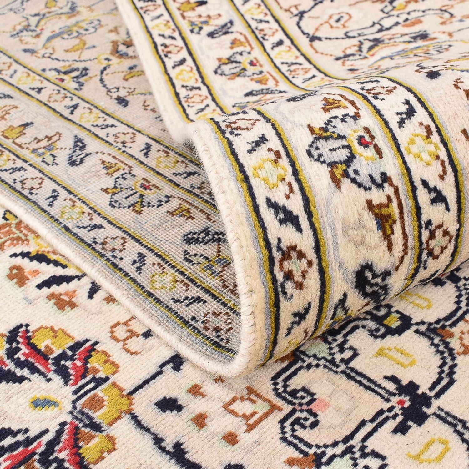 Tappeto Persero - Keshan - 342 x 245 cm - beige chiaro