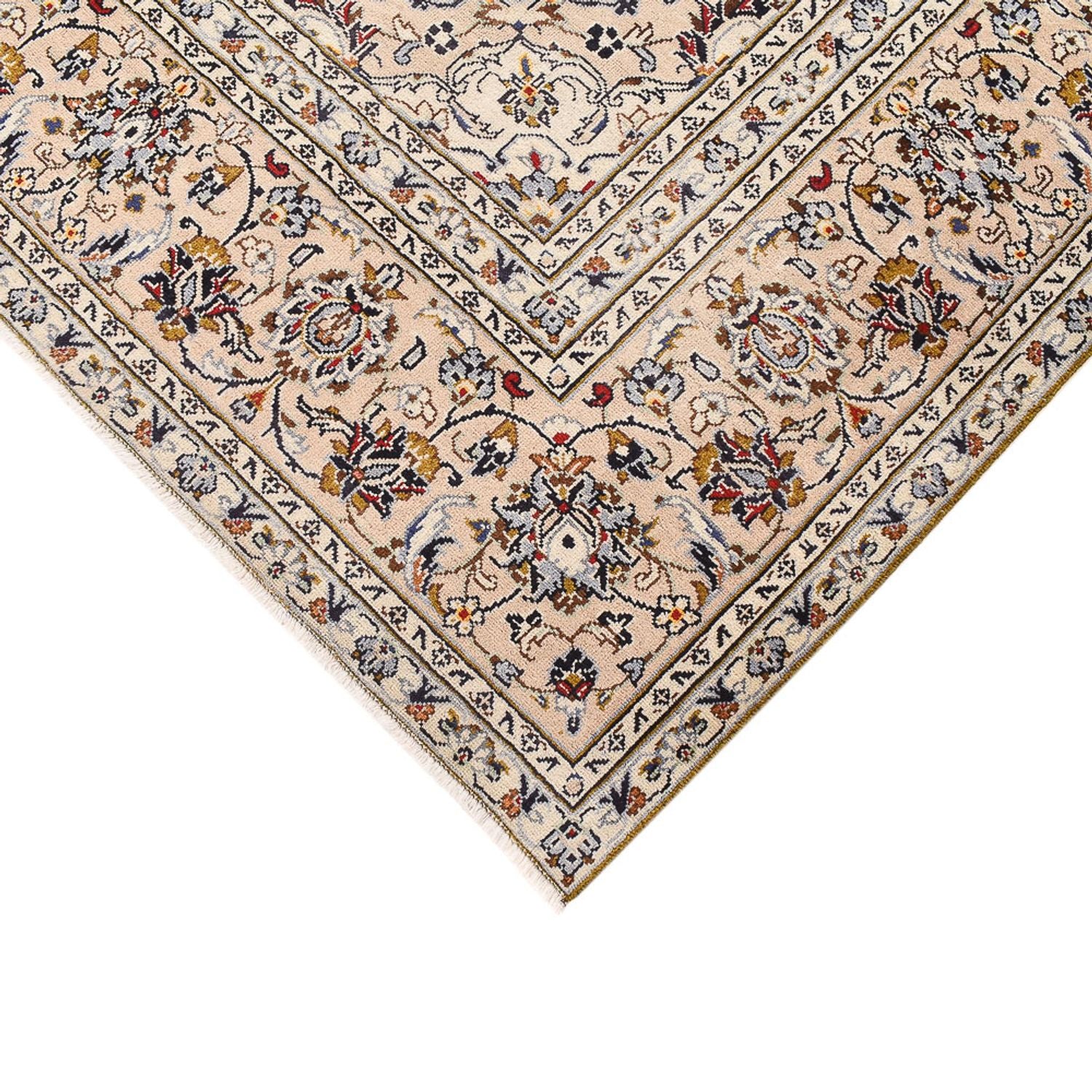 Tappeto Persero - Keshan - 310 x 215 cm - beige chiaro