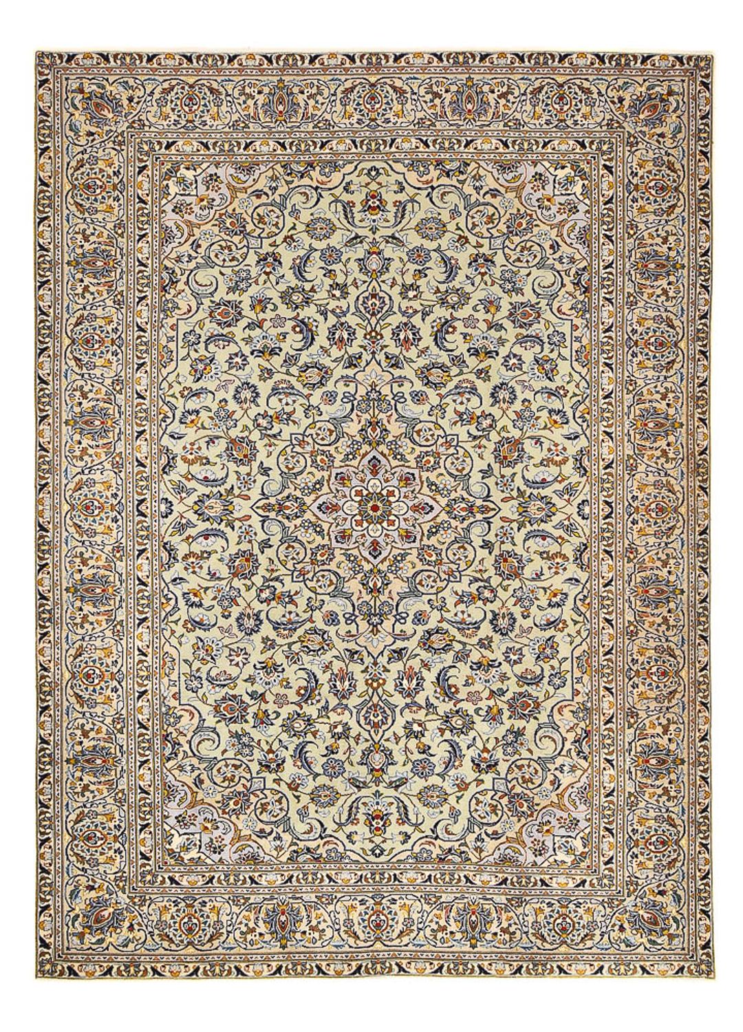Tappeto Persero - Keshan - 350 x 249 cm - beige scuro