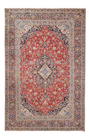 Tappeto Persero - Keshan - 394 x 249 cm - rosso
