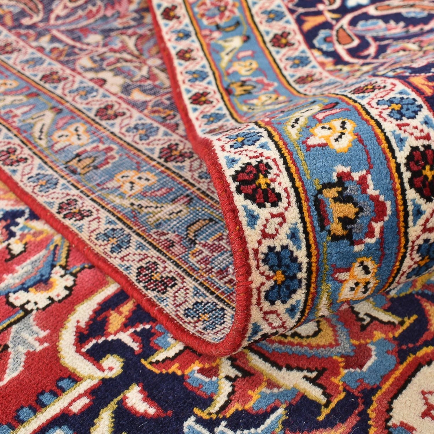 Tappeto Persero - Keshan - 394 x 249 cm - rosso