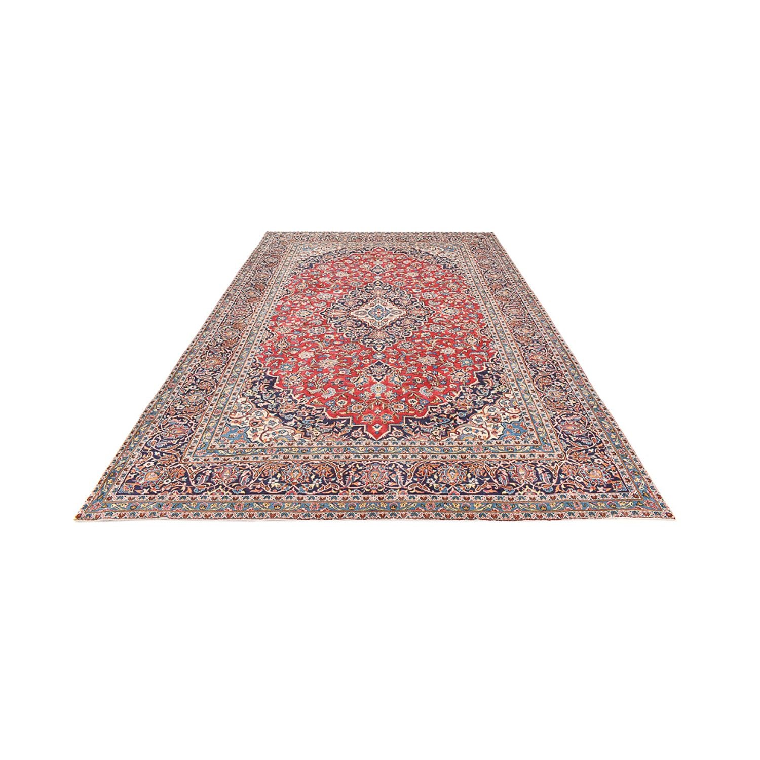 Tappeto Persero - Keshan - 394 x 249 cm - rosso