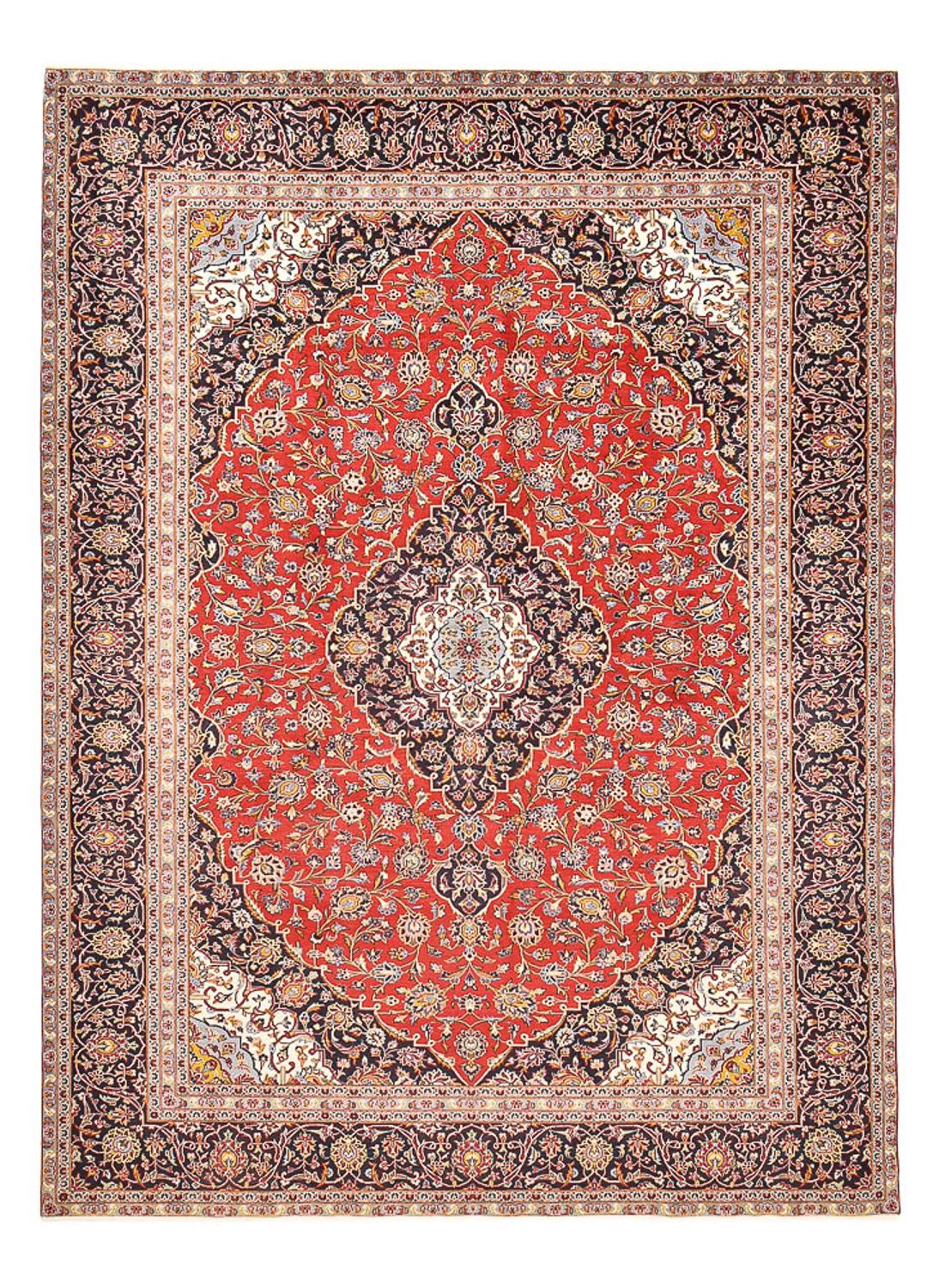 Tappeto Persero - Keshan - 388 x 283 cm - rosso