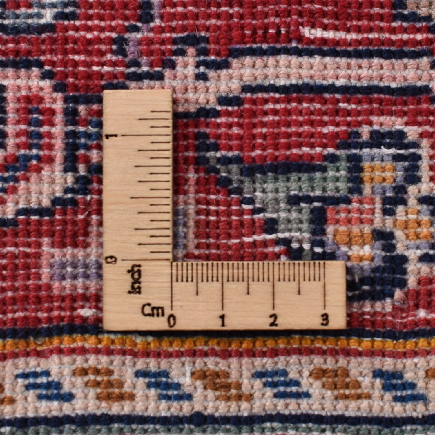 Tappeto Persero - Keshan - 330 x 217 cm - blu scuro