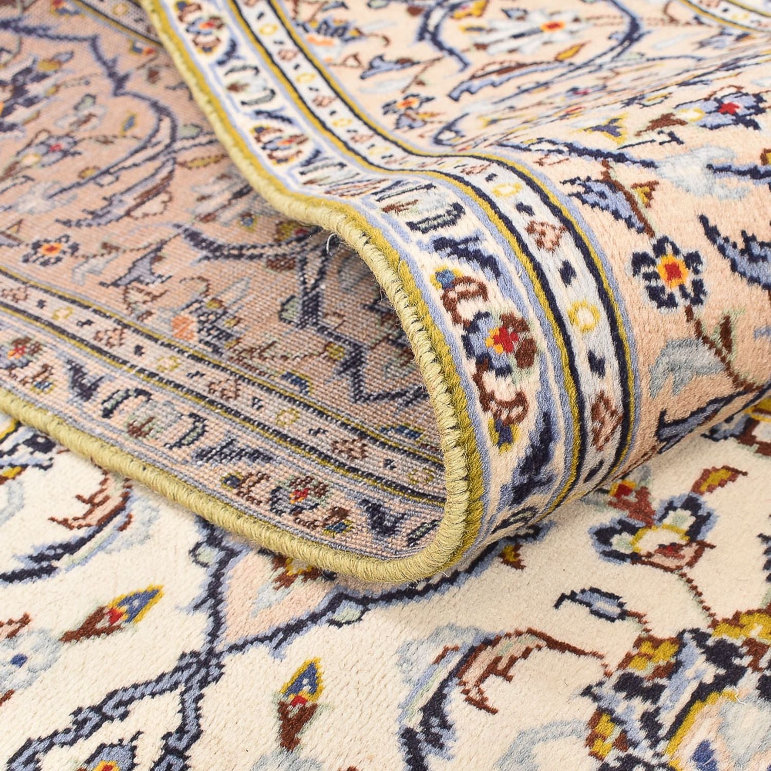 Tappeto Persero - Keshan - 290 x 190 cm - beige chiaro