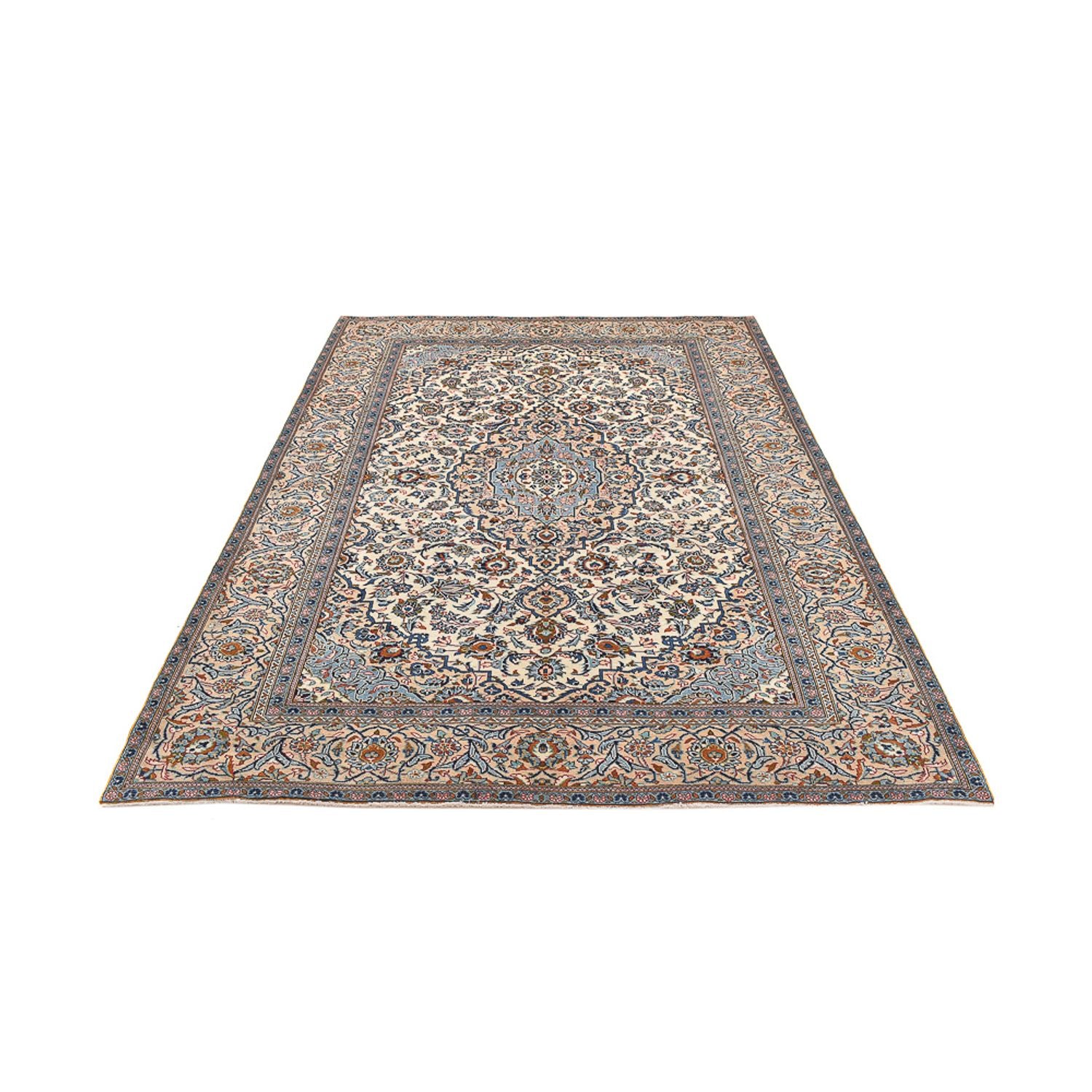 Tappeto Persero - Keshan - 288 x 198 cm - beige chiaro