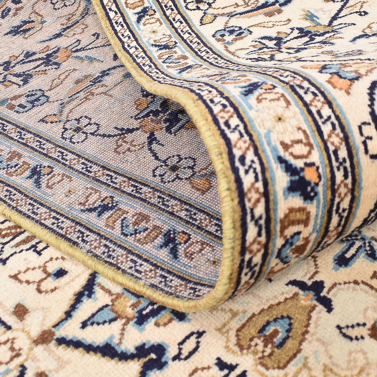 Tappeto Persero - Keshan - 310 x 196 cm - beige chiaro