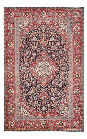 Tappeto Persero - Keshan - 305 x 195 cm - rosso chiaro