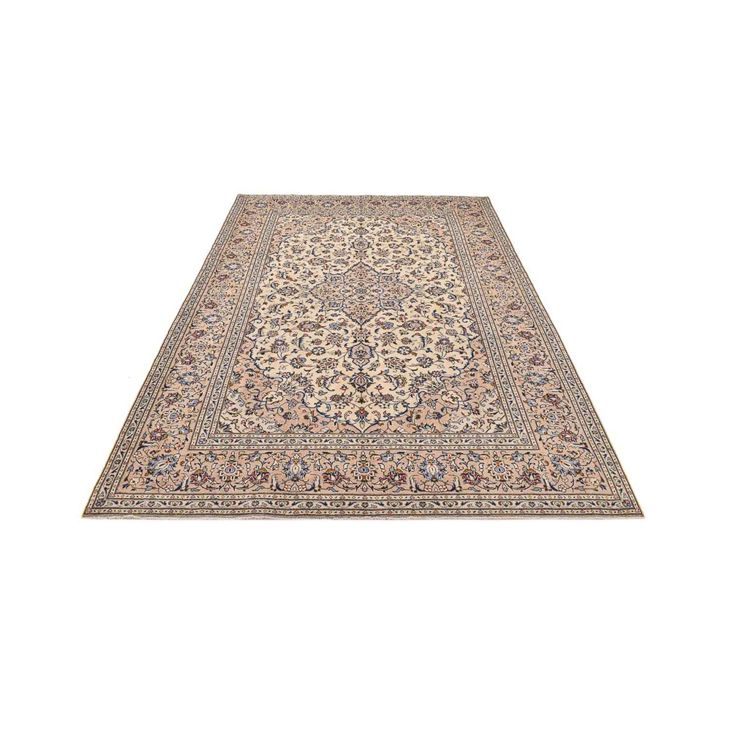 Tappeto Persero - Keshan - 310 x 207 cm - beige chiaro