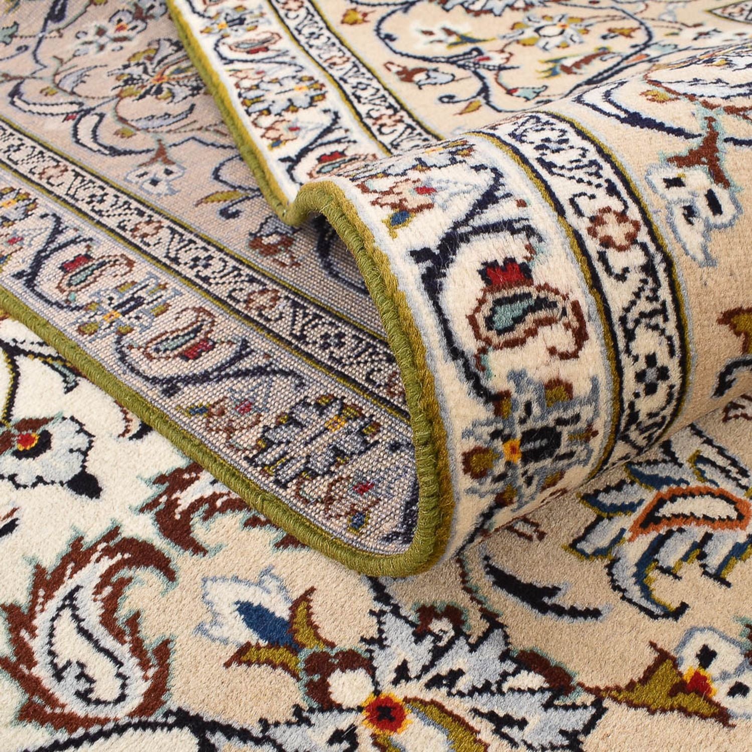 Tappeto Persero - Keshan - 400 x 288 cm - beige chiaro